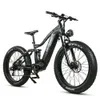 Fietsen SameBike RS-A08 Bike 48V17Ah Lithium Battery 750W Motor 26 Vet Tyre Oil Rem Road Ebike voor volwassenen Y240423