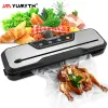 Sealers YUMYTH Vacuum Sealer Packaging Machine Vacuum Bags Sous Vide Food Storage Builtin Cutter Household Vacuum Packaging Packer T299