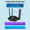 Routers 4G LTE WiFi Router 300Mbps 3Lan VPN CPE Modem sans fil 5G MIFI SIM Card avec 4 routeurs réseau portables d'antenne pour 32 utilisateurs WiFi