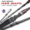 Accessories Newjapan Full Fuji Parts Madmouse Slow Jigging Rod 1.9m 12kgs Lure Weight 60150g Boat Rod Spinning/casting Ocean Fishing Rod