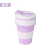 Mugs Creative Portable Silicone Folding Water Cup Outdoor Travel Sports Coffee Gift Retractable