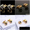 Cuff Links Links Cuffs Mens Luxury MensLinks 925 Sier Gold Butthyer Shirt French Gioielle