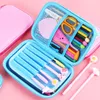 Kawaii School Pencil Case Storage Bag Eva PotloodCase For Kids Box Student Gift Stationery Camo Novely Size Origin