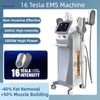 Emslim Slimming RF高強度焦点電磁EMS 16テスラ彫刻マシン筋肉刺激4ハンドル美容デバイスCE FDA