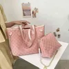 Designer -Handtaschengeschäft 50% Rabatt auf Design Neue Frauen große Kapazität Einkaufstasche Leinwand Nylon Jacquard Single Schulter -Unterarm -Beutel -Designhandtaschen Handtaschen