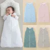 Sets Neugeborene Schlafsäcke Herbst- und Winterbettwäsche für Neugeborene weiche Umschlag Babys Wickle Decken Neugeborene Schlafsack 09 Monate
