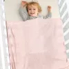 Устанавливает детские одеяла новорожденные хлопковые супер мягкие вязаные штеряки