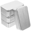 Depolama Şişeleri 4 PCS Hediye Ambalaj Demir Kutu Tin Plak Tenekeleri Küçük Gıda Konteynerleri Mini Oyuncaklar Şeker