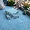 Tappeti 10/5pcs tappetino per pavimenti nordici fai -da -te giunzione tappeto peluche camere da letto in velluto da letto per bambini