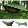 Camp Furniture Camping Hanger with Mosquito Nets Rain Flies Heavy duty Tree Belt Nylon Umbrella Single Hanger Tent Waterproof Y240423