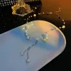 Colliers New Fashion Trend Unique Design Elegant Delalicat Pearl Zircon Collier Femme Jewelry Bijoux Party de mariage Premium Gift Wholesale