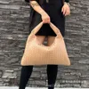 Pojedyncze duże chmielowe torby designerskie torebki torebki pod pachami Nowe skórzane koronkowe koronkowe duże pojemność miękkie torebki ręczne nadgarstka