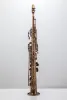 Saxofoon hoogwaardige merk MFC Soprano Saxofoon Mark VI Antieke koperen simulatie Bflat Sopranosax Mark VI Mondstuk Reeds Neck