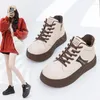 Casual Shoes Ankle Boots Luxury Women Plus Size Women's Leather Winter Shoe Athletic Sneakers Sneaker Female White Sale Platform