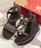 2024年夏Malfadina Zeppa Wedges Sandals Shoes shoes Spikes strappy High Heels Lady Pumps Espadrilles Redbottom Gladiator Sandalias EU35-43