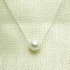 Halsketten FNAf 2 Rupie Gegenstand Weiß elegantes Temperament Single Pearl Anhänger kurzer Halsketten Halsketten Schmuck weiße Perle Halskette Halskette
