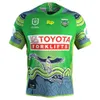 Men Jersey Nrl Auckland Rangers Indigenous Home Away Shorts de formation Olive à manches courtes Rugbyjersey
