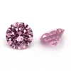 Diamants en vrac 2,0 mm Zircone cubique Gemone rose rose coloré 5a 1000pcs CZ Stones synthétiques pour bijoux