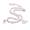 Necklaces Amazing Price Beautiful Pearl Jewelry Necklace,High Quality Natural Freshwater Pearl Beads Fine Jewelry,White/Pink/Purple