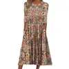 Womens Dress Summer Fashion Floral Print med Pocket 1325