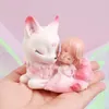 Blind Box Cute Qualia Tsubomi Fox Blind Box Cartoon Chinas Ancient Beast Figurin Collectible Toy Fun Decoration Holiday Gift Mystery Box Y240422