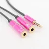 new 3.5mm Headphone Audio Cable Adapter Adapter Speaker Adapter 1 To 2 Couple 1 To 2 Splitter for Headphone Audio Cable