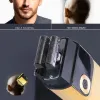Shavers Kemei Hair Hair Barbe Electric Shaver for Men Metal Loing Electric Razor Washable Head Shaving Machine Rechargeable