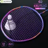 ALP GJ 10U Ultralight 52G T800 Badminton Racket Echte spanning 2235 lbs 13kg Speed Sport volwassen koolstofvezel 240410