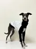 Sweaters Italian Greyhound High Collar Clothes Printed Stitching Cotton Dog Long Sleeve Whippet Dog Clothes Autumn