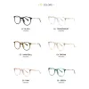Linser Blue Light Blocking Glasses Frame Recept Full RIM Ny ankomst UV400 Optiska glasögonglasögon Ramskivor Kvinnor Kvinnor