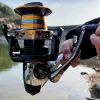 Accessories Fishing Reel 12000 10000 9000 Metail Line Cup 30kg Max Drag Long Shot Saltwater Spinning Reel Coil