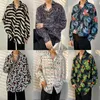 Men's Casual Shirts designer Polos T Shirts Spring and autumn floral shirts for men and women vintage fashion ins long sleeve shirts for lovers Large size tops