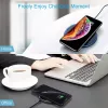 Chargers 50W Wireless Chargers Phone Charger Fast Charging For iPhone 14 Pro Max 12 13 mini 8 Xiaomi Samsung Huawei Wireless Charging Pad