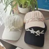 Visors Ribbon Bowknot Baseball Hat Szybkie suszenie plażowe wypoczynek Visor dla dorosłych nastolatków