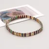 Strands Go2BoHo Multicolor Miyuki Bracelet Fashion Jewelry Gold Quarter & Colorful Half Tila Beads Blend Handmade Bracelets for Women