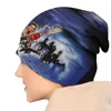 Berets Evil Dead Skullies Bons de bonnet Caps hommes femmes Unisexe Hiver tricot trét