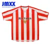 JMXX 05-06サンダーランドレトロサッカージャージホームアウェイメンズユニフォームジャージーマンフットボールシャツ2005 2006ファンバージョン