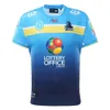 Maglie da uomo 2024nrl Melbourne Rabbit Rooster Titan Home e via Rugby inglese a maniche corte