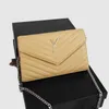 Torba designerska torby na ramieniu Crossbody Luksusowe torebki prawdziwe skórzane koperty torby komunikatorowe Czarne klasyczne pikowane proste modne modne bolso de diseno TE032