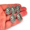 Charms 50st Ny Diy Sun Moon Wolf Moth Farterfly Pendant Charm för DIY Women Man Accessories grossist smycken