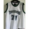 Balls Jersey Forest Wolves № 21 Garnett Mesh Вышитая версия