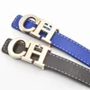 Brev Buckle Men's and Women's Pure I-formade spänne bälte Kvinnor Brev Buckle Belt Women's Buckle Trouser Belt 240315