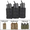 Holsters Tactical AK AR M4 AR15 Rifle Pistol Mag Pouch Hunting Shooting Airsoft Paintball Single Double Triple Magazine Pouches