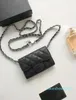 2024 Toppkvalitet Designer Chain Crossbody Bag Coin Purse Shoulder Bag With Box