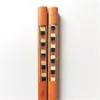 Chopsticks 1 Pair Wooden Chinese Non-Slip Reusable Chopstick For Sushi Hashi Sticks Tableware Kitchen Accessories