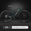 Cyklar 27,5 tum 29 tum kolfiber mountainbike cross country mountain cykel grus cykel kol racing cykel hydraulisk skivbroms y240423