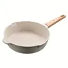 Pans 1pc Small Milk Pot Auxiliary Food Frying And Boiling Integrated Non Stick Household Multi-functional Soup