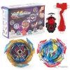 4d Beyblades B-X Toupie Burst Beyblade B-153 Anpassa ombyggnad Regalia Genesis Rise GT Beylacher Grip B-109 LR Dynamite String Launcher