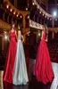 2020 Elegant A Line Prom Dresses Jewel Sleeveless Appliqued Satin Party Gowns Custom Made Sweep Train Sell Cheap Prom Gowns8161001