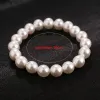 Brins Bracelet de perle blanc élégant classique pour femmes Banquet de mariage Bracelets 612 mm Perles Bijoux faits à la main Gift